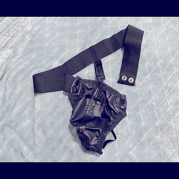 Zeus “Wet Look Thong” One size - Picture 2 of 4